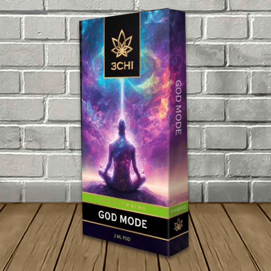 3Chi True Strains Cannabis 2ml Pod–God Mode (Hybrid) 3Chi True Strains Cannabis 2ml Pod–God Mode (Hybrid)