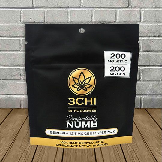 3Chi Comfortably Numb Gummy Delta8/CBN - Image 1