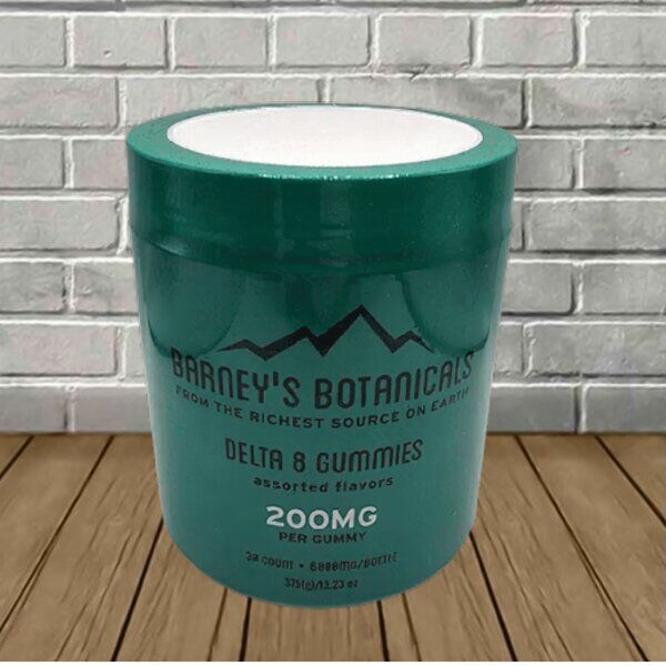 Barneys Botanicals Delta 8 THC Gummies 200mg - Image 1