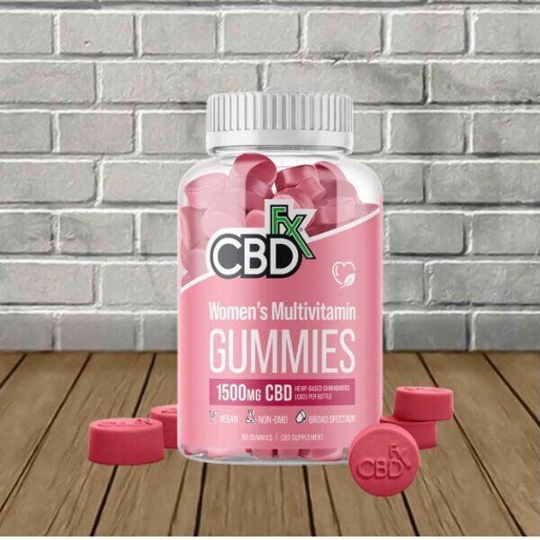 CBDfx Women's Multivitamin Gummies 1500mg - Image 1
