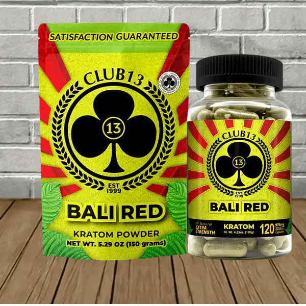 Club13 Red Bali Kratom - Image 1