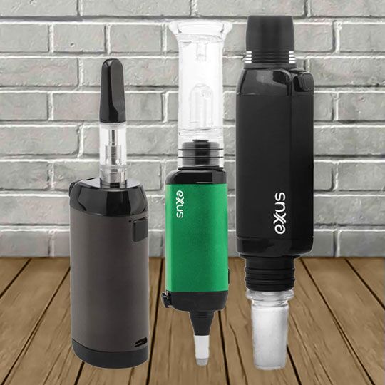 Exxus-VRS-3-in-1-Dab-Rig-Nectar-Collector-and-Cartridge-Vape.jpg Exxus VRS 3 in 1 Dab Rig, Nectar Collector, and Cartridge Vape - Image 1
