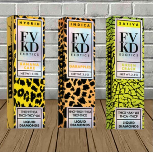 FVKD Exotics Liquid Diamonds Disposable 3.5g - Image 1