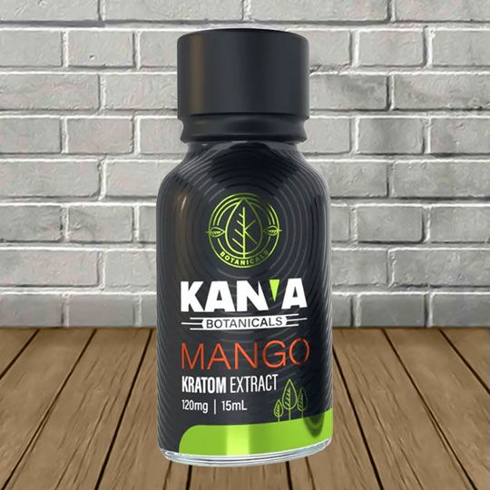 Kanva-kratom-shot.jpg Kanva Botanicals Liquid Kratom Extract Shot--120mg MIT - Image 1