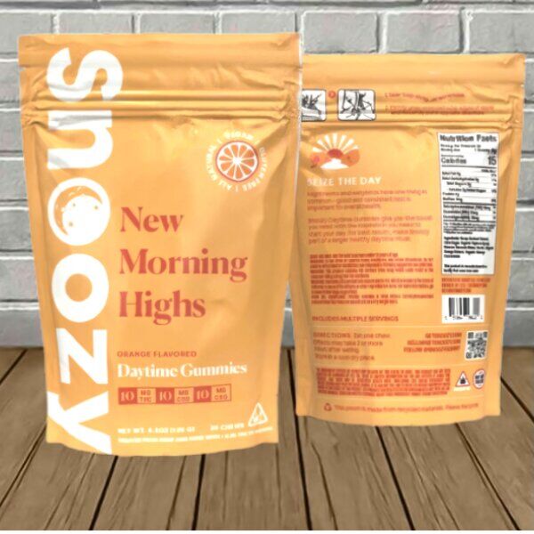 Snoozy-New-Morning-Highs-Delta-9-Gummies-200mg.jpg Snoozy New Morning Highs Delta 9 Gummies 200mg - Image 1