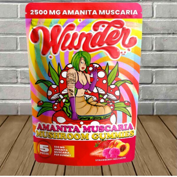 Wunder-Amanita-Muscaria-Mushroom-Gummies-2500mg.jpg Wunder Amanita Muscaria Mushroom Gummies 2500mg - Image 1