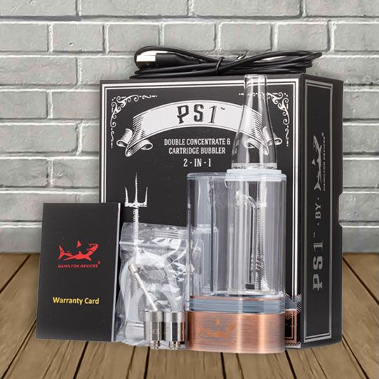Hamilton Devices PS1 Dual Vape & Concentrate Bubbler - Image 1