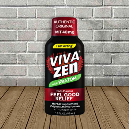 vivazen_original_kratomshot_Great_Cbd_Shop.jpg Vivazen Kratom Shot 2oz 40mg - Image 1