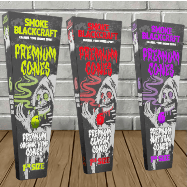 Blackcraft Extrax Premium Hemp Cones 6ct Blackcraft Extrax Premium Hemp Cones 6ct