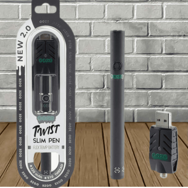 Ooze Slim Twist Pen 2.0 320 MAh Flex Temp Battery
