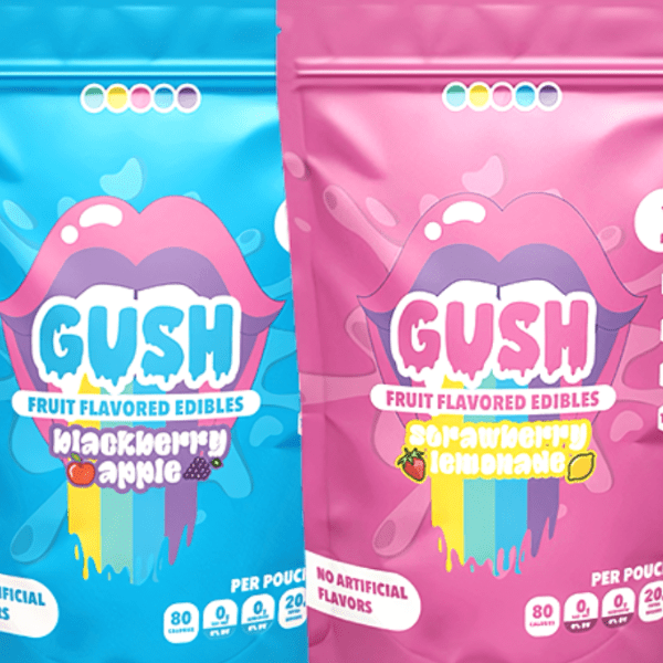 Gush Fruit Flavored THCa Gummies 2000mg