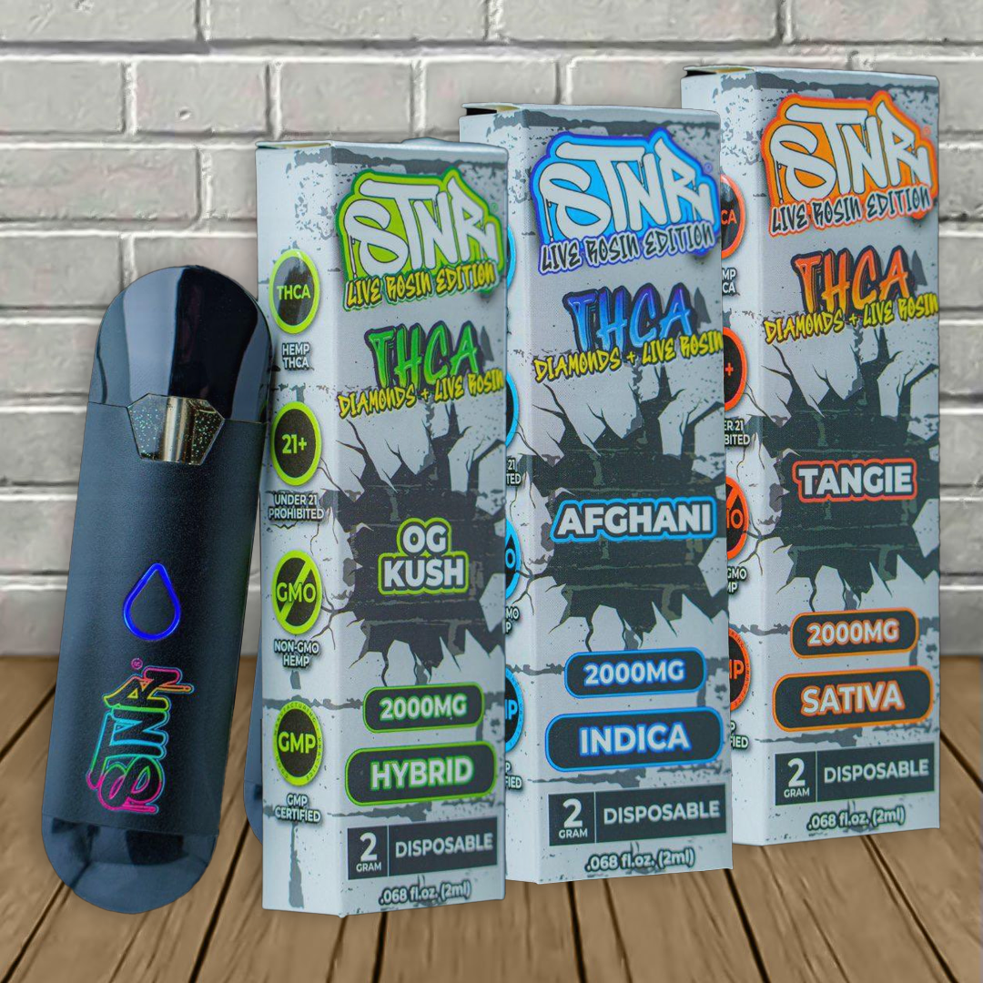 STNR Live Rosin THCa Disposable 2g STNR Live Rosin THCa Disposable 2g