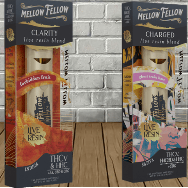 Mellow Fellow Live Resin Blend Disposable 2ml