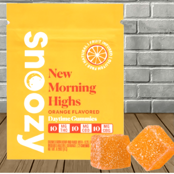 Snoozy New Morning Highs Delta 9 Gummies 20mg Snoozy New Morning Highs Delta 9 Gummies 20mg