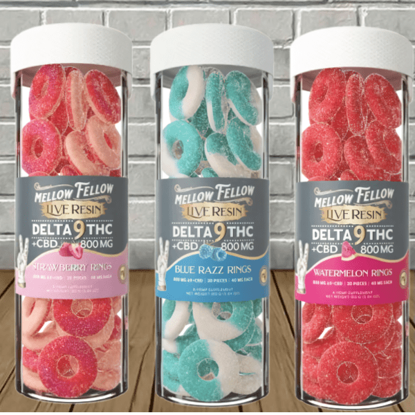 Mellow Fellow Live Resin Delta 9 Gummies Mellow Fellow Live Resin Delta 9 Gummies