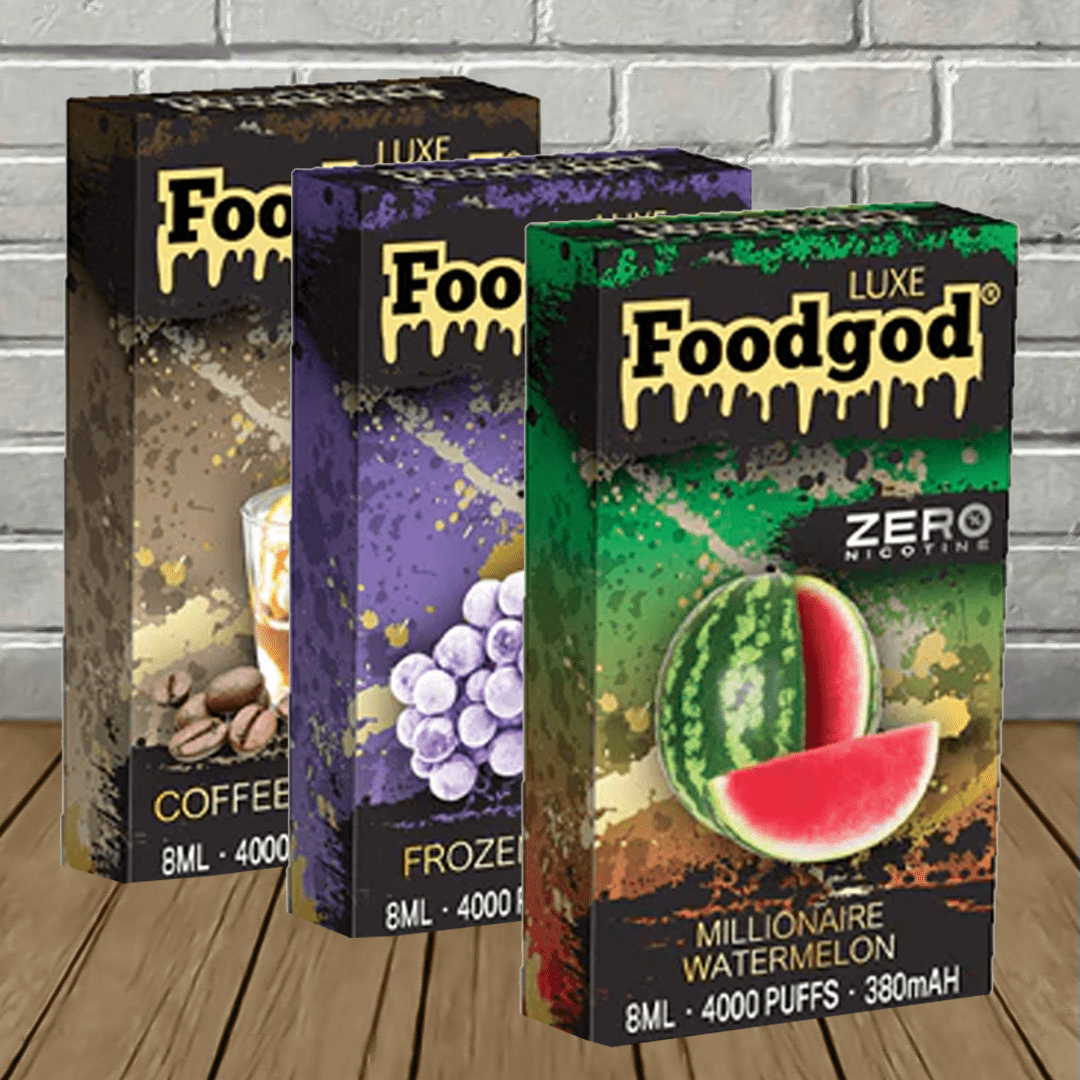 Foodgod Luxe Disposable Vape 4000 Puffs Foodgod Luxe Disposable Vape 4000 Puffs
