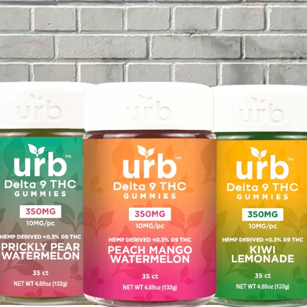 Urb Delta 9 THC Gummies 350mg