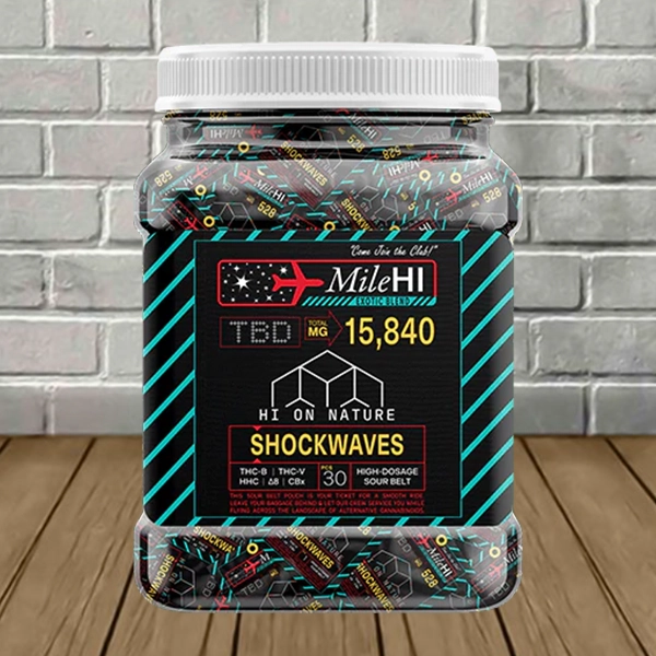 Hi On Nature Mile Hi Exotic Blend Single Shockwave 528mg