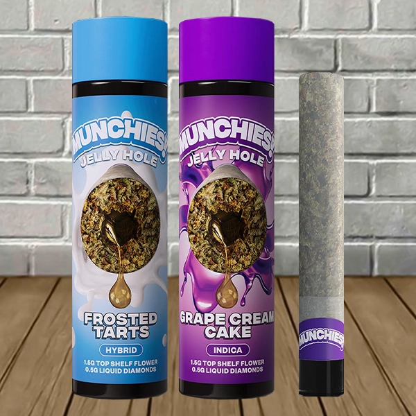 Munchies Jelly Hole THCa Pre-Roll 2g Munchies Jelly Hole THCa Pre-Roll 2g