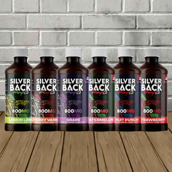 Silverback Hemp Co Delta 9 Syrup 800mg