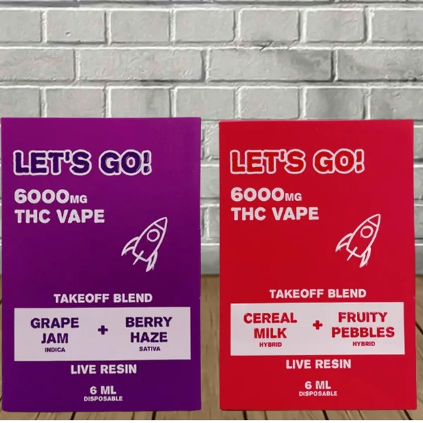 NYB Labs Let's GO! Live Resin Takeoff Blend Disposable 6ml NYB Labs Let's GO! Live Resin Takeoff Blend Disposable 6ml