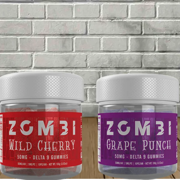 Zombi Delta 9 THC Gummies 10ct (50mg) Zombi Delta 9 THC Gummies 10ct (50mg)