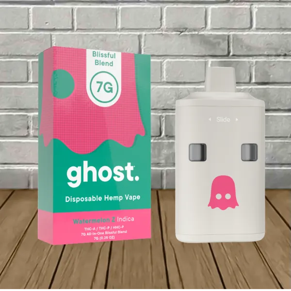 Ghost Blissful Blend Slide Piece Disposable 7g Watermelon Z (Indica)