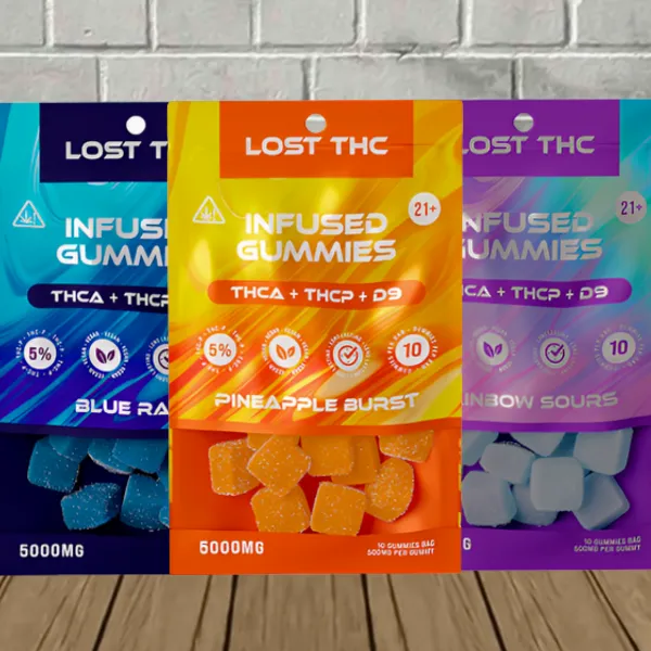 Lost THC Infused Gummies THCa | THCP | D9 5000mg Lost THC Infused Gummies THCa | THCP | D9 5000mg
