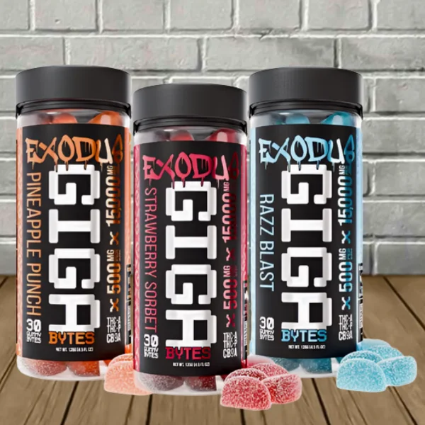 Exodus Gigabytes Gummy Bytes 15000mg Exodus Gigabytes Gummy Bytes 15000mg