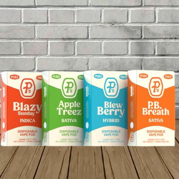 Pushin P's Pure THCP Replacement Pods 1g