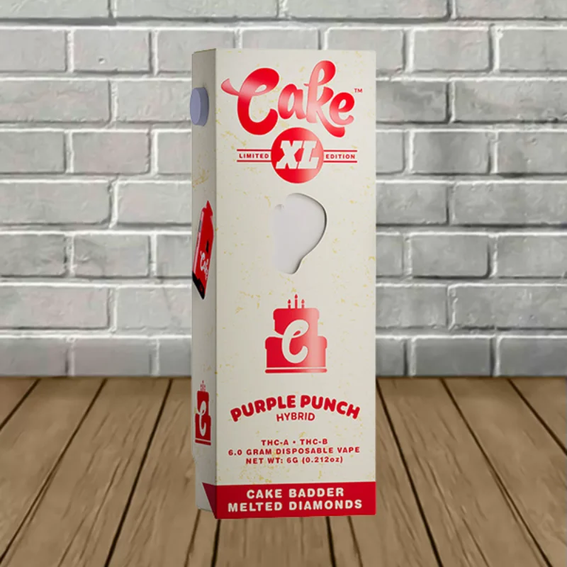 Cake XL Limited Edition Melted Diamonds Disposable 6g Purple Punch (Hybrid) Cake XL Limited Edition Melted Diamonds Disposable 6g Purple Punch (Hybrid)