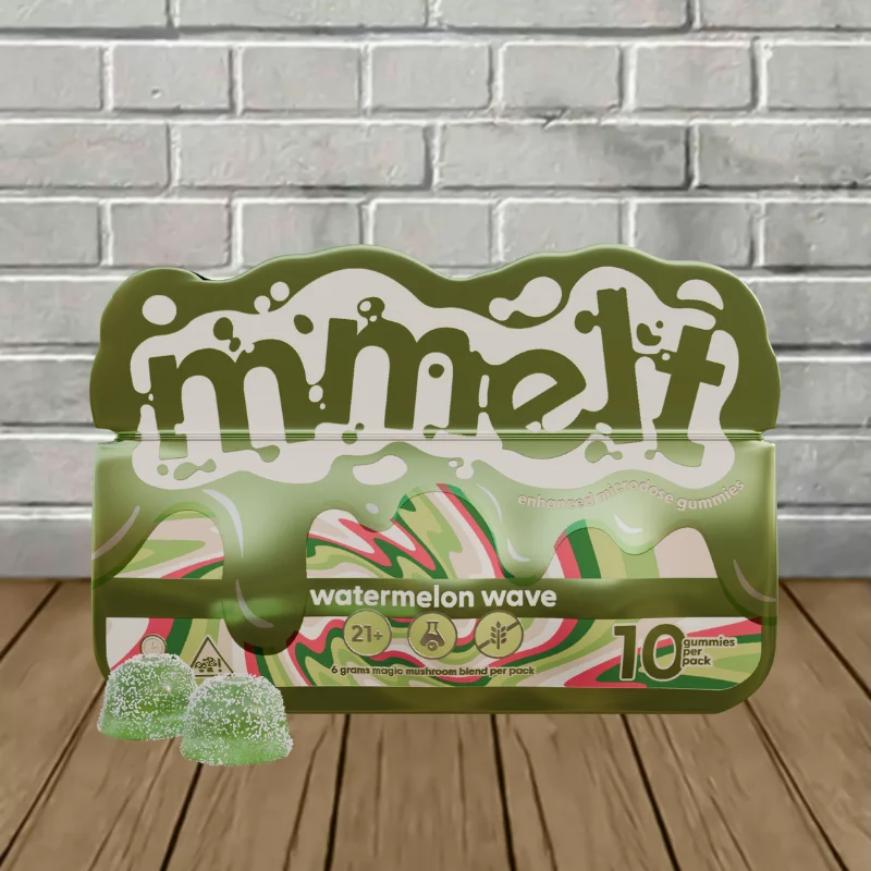 Mmelt Magic Mushroom Gummies - Watermelon Wave