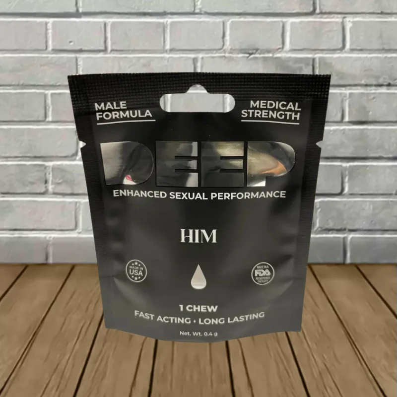 DEEP Enhanced Sexual Performance For Him Chews Single Chew