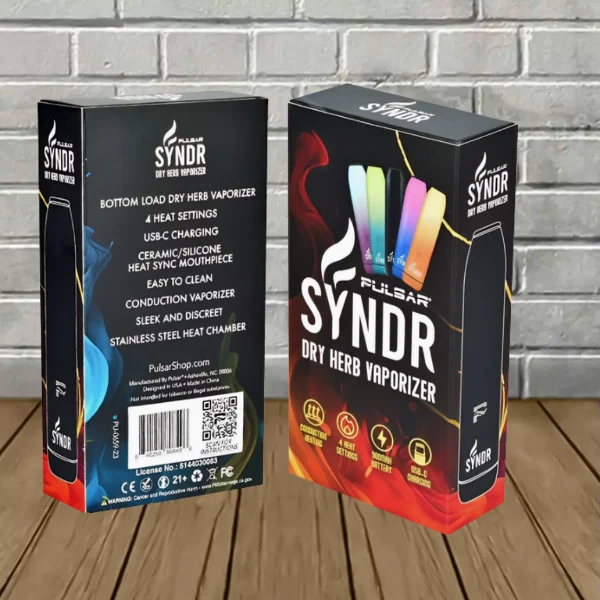 Pulsar SYNDR Dry Herb Vaporizer 880mAh Pulsar SYNDR Dry Herb Vaporizer 880mAh