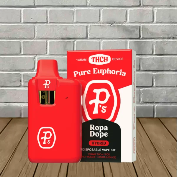 Pushin P’s Pod System + 1000mg Rope Dope THCH Pod