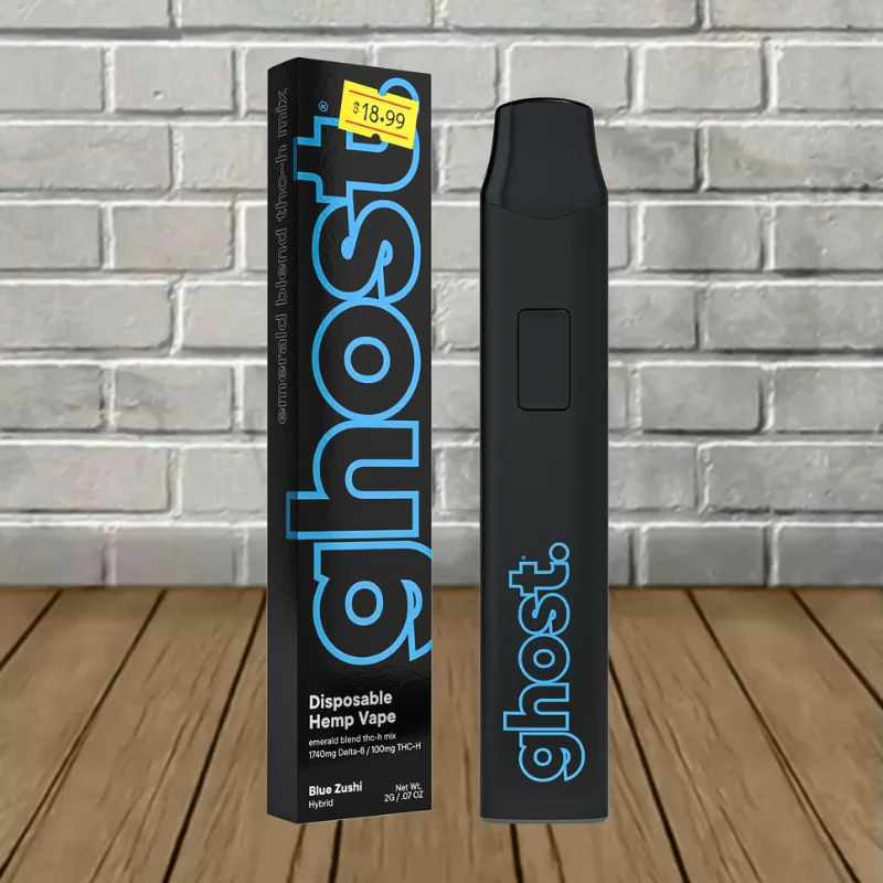 Ghost THCH Disposable Hemp Vape - Blue Zushi--Hybrid--DISPOSABLE