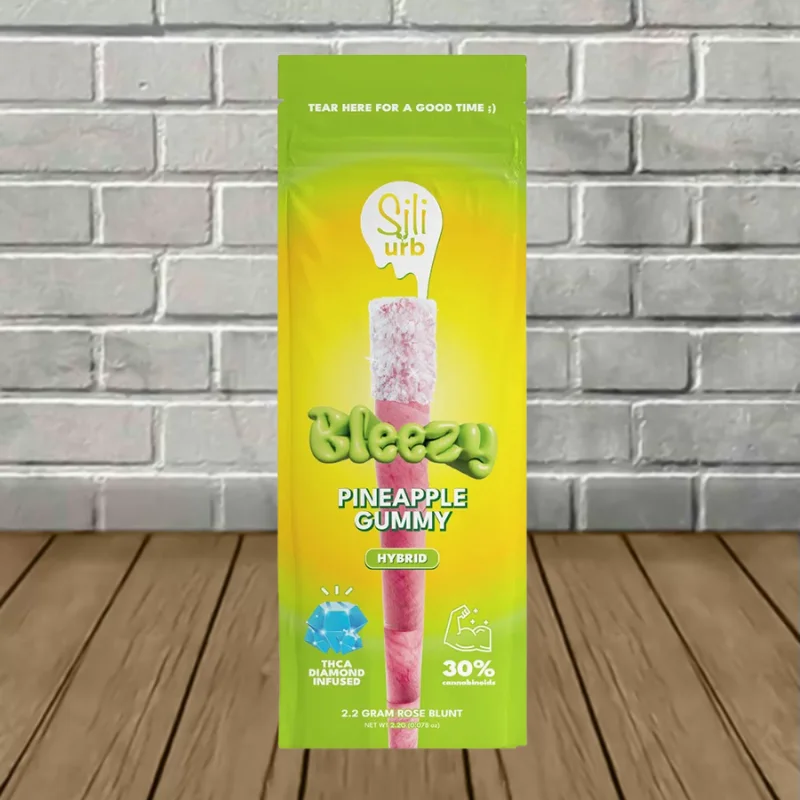 Sili X Urb THCa Snow Capped Rose Palm Bleezy - Pineapple Gummy -- Hybrid