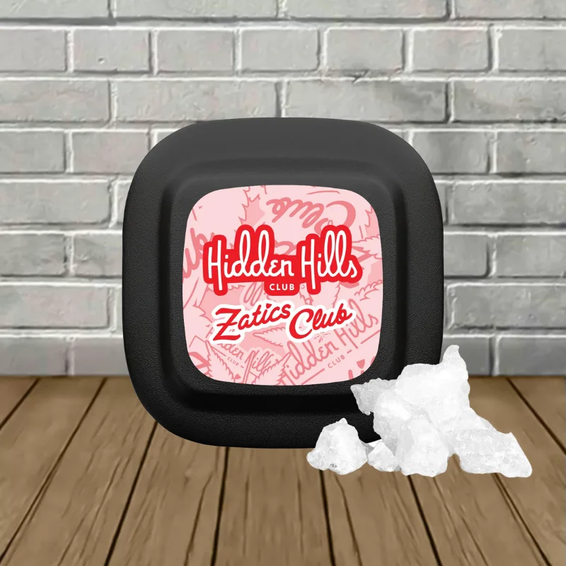 Hidden Hills 2.5G Zatics Club Cryo Cured Diamonds Dabs - Apples and Banana's -- Indica 2