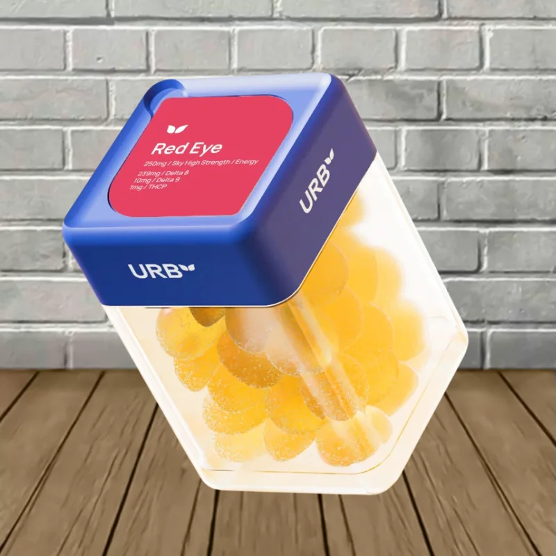 Urb Red Eye Skybites 7500mg Gummy - Passionfruit Mango