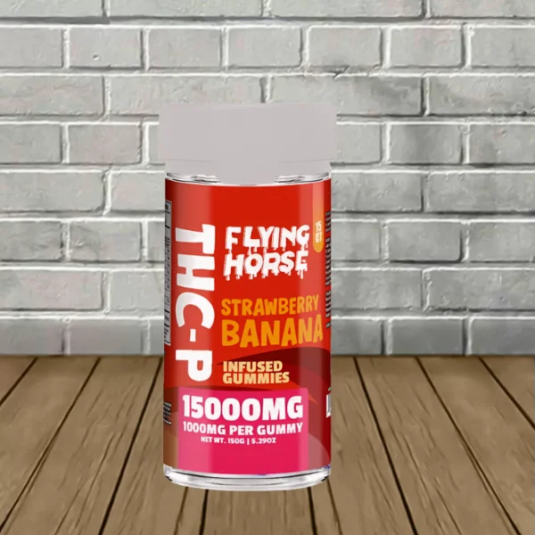 Flying Horse THC-P Gummies 15000mg Strawberry Banana