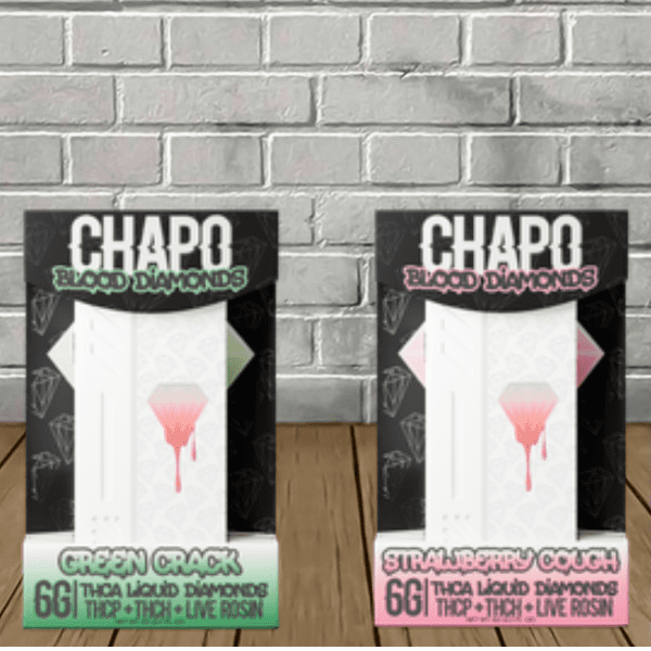Chapo Extrax Live Rosin Blood Diamonds Disposable 6g