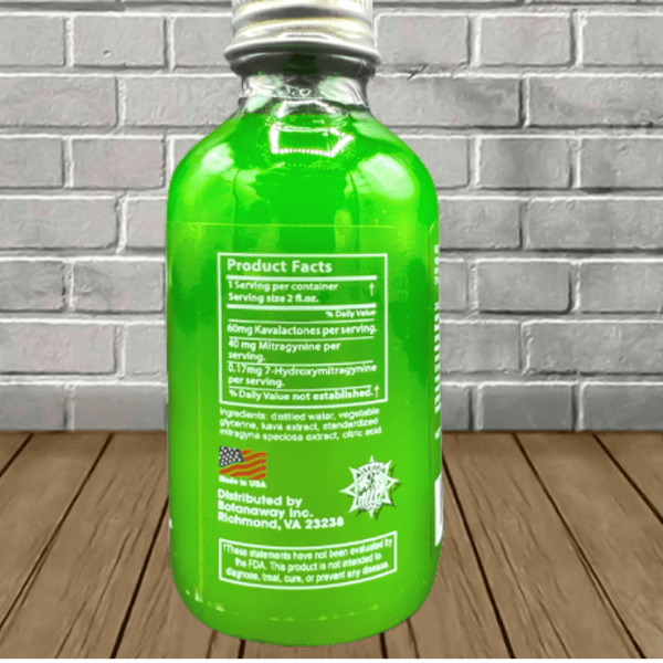 Zion Herbals Kratom + Kava K Fusion Extract Shot - Great CBD Shop