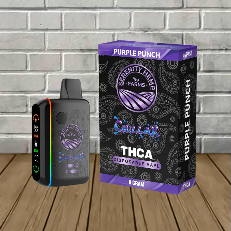 ※ ご売約済【★CHILLAX★ 】BURST HIGH マガジン セット Serenity Hemp Farms Chillax THCa Disposable Vape 8g - Great CBD Shop