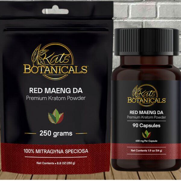Kats Botanicals Red Maeng Da Kratom - Image 1