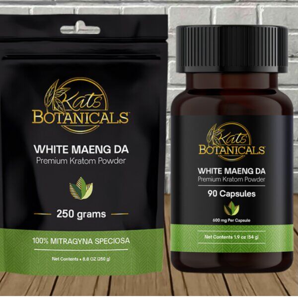 Kats Botanicals White Maeng Da Kratom - Image 1