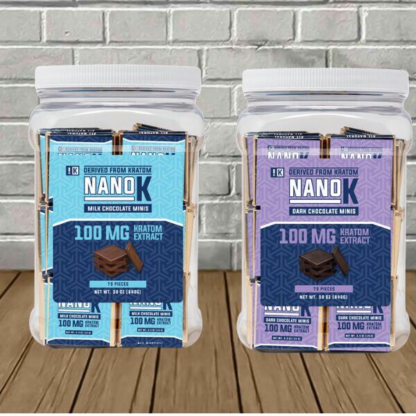 Nano K Kratom Extract Chocolate Minis 100mg - Image 1