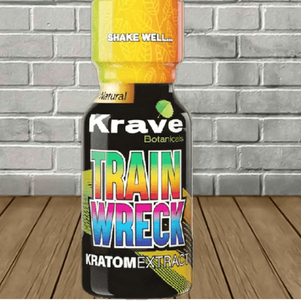 Krave Botanicals Trainwreck Kratom Extract Shot Krave Botanicals Trainwreck Kratom Extract Shot