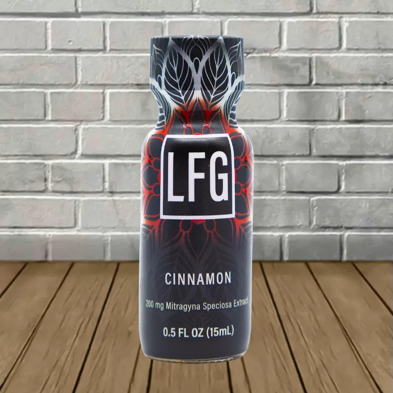 LFG Kratom Liquid Extract Shot 15ml Cinnamon