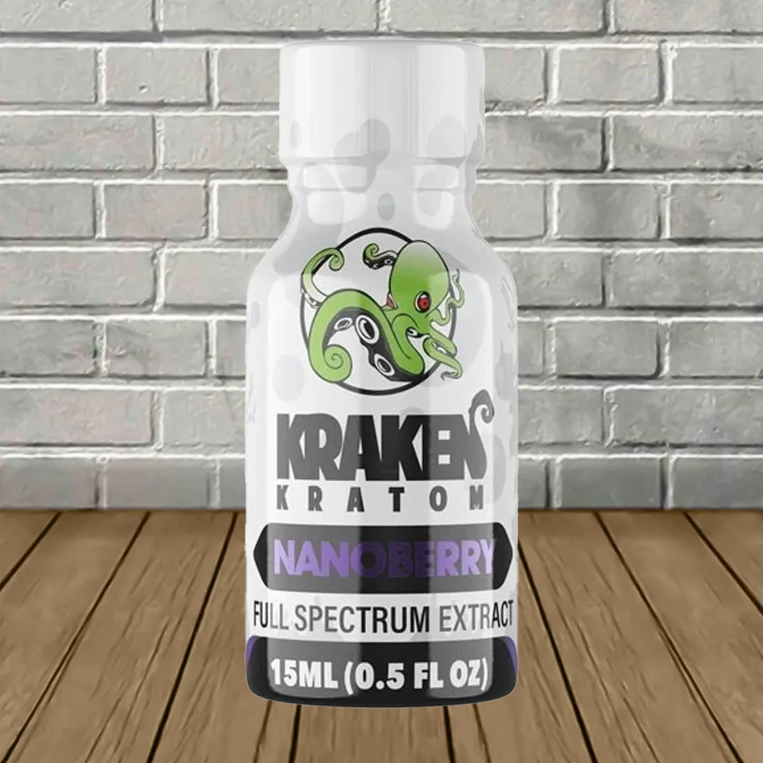 Kraken Kratom Nanoberry Full Spectrum Kratom Extract 15ml