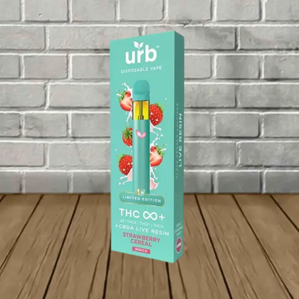 Urb THC Infinity+ Blend Disposable Vape 3ml Sweet Orange (Sativa)
